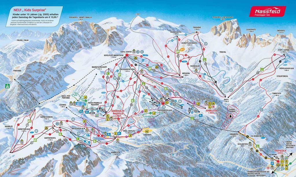 Gaestehaus Nassfeld Tröpolach Exteriör bild
